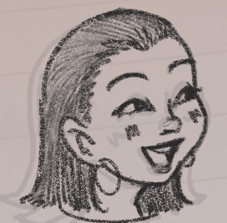 doodle of character or person - $10 🌸